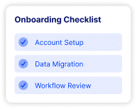 onboarding checklist