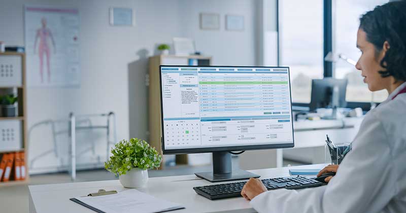 Medical billing team analyzing revenue cycle performance

